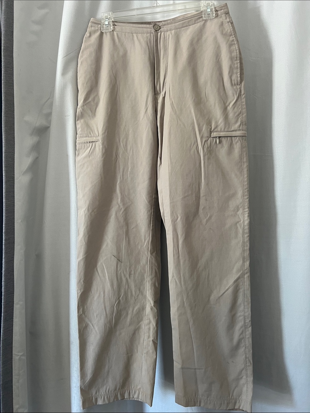 REI Women's Light Beige Boot-Cut Outdoor Pants